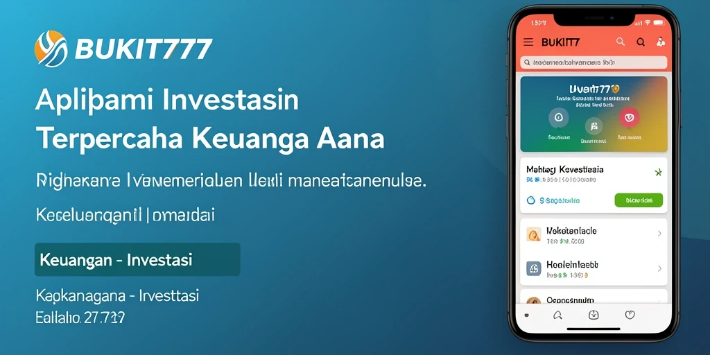 Tampilan antarmuka BUKIT777 yang user-friendly dan informatif.